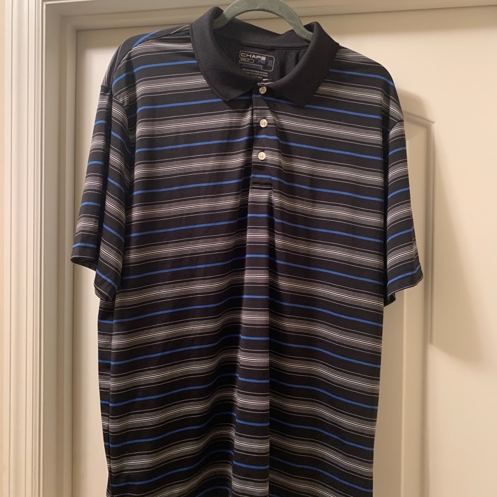 Men’s Polo - Chaps Golf - XL - Black